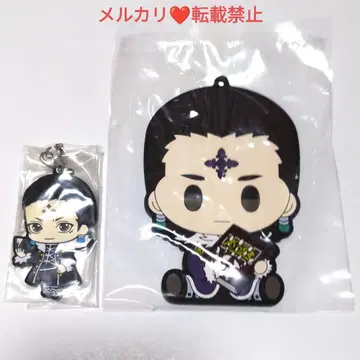 HUNTER x HUNTER 클로로 러버 마스코트 러버 코스터 2점