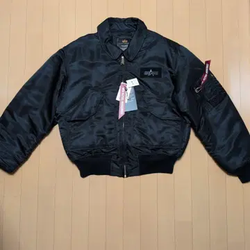 ALPHA 알파 CWU-45P 플라이트 자켓 블랙 L