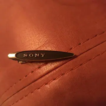 SONY 넥타이핀 슬림 디자인 빈티지 중고품