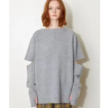 [ AEWEN MATOPH ] 이우엔 마토프 슬릿 니트