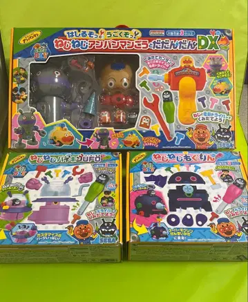 호빵맨 나사나사 시리즈 3종 세트