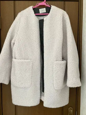 IENA ECOPEL 보아 코트 38