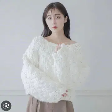 qumerry 슬라브얀 숏 풀오버