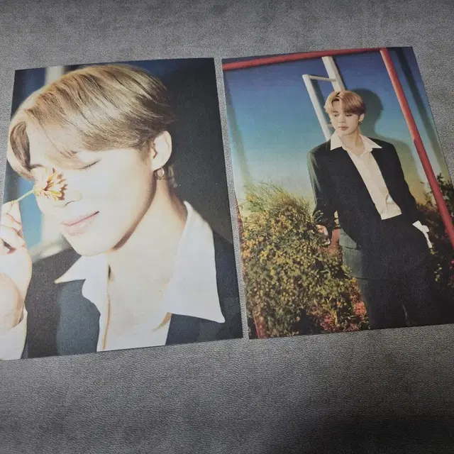 2장 일괄 bts 방탄 하이브 인사이트 엽서 지민