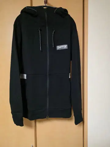 DUFFER XL 블랙 후드티