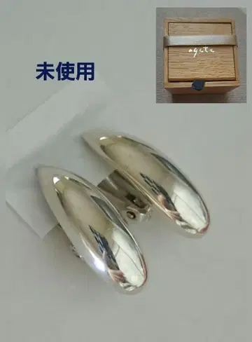 [ 미사용 ] agete 귀찌 실버 925 드롭