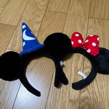 미키 미니 머리띠 디즈니랜드 시