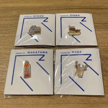 토요코인 지역 한정 GENKI 배지 핀 배지 효고 오사카 와카야마 나라