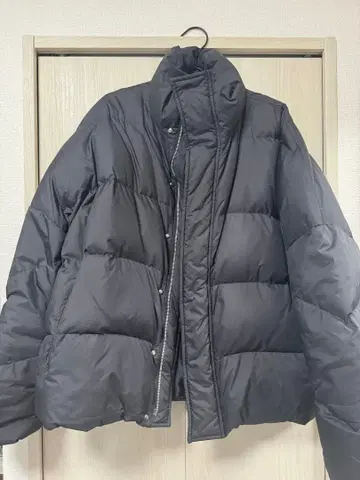 LiNoH 블랙 다운 자켓 사이즈 1