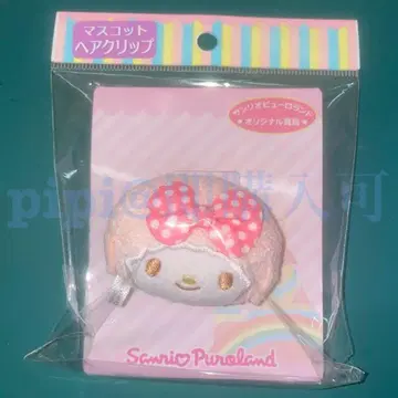 피아노 피아노짱 헤어 클립 퓨로 퓨로랜드 산리오