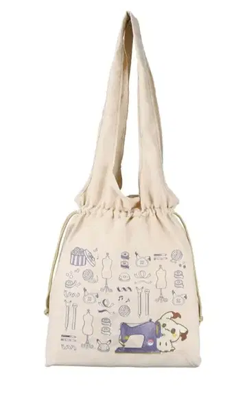 제일복권 포켓몬 피스 자수 토트백