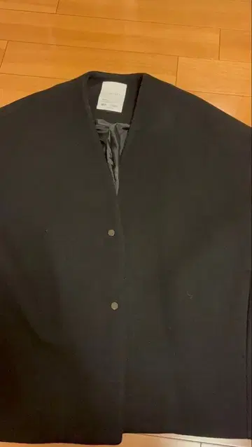 ELENDEEK 블랙 노카라 자켓 00