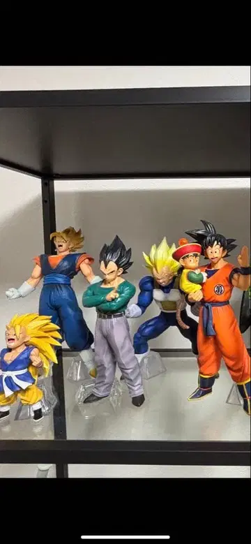 드래곤볼 피규어 5개 세트 개봉품