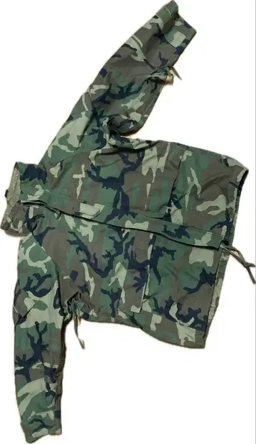 밀리터리 자켓 후드티 고어텍스 카모플라주 L-S