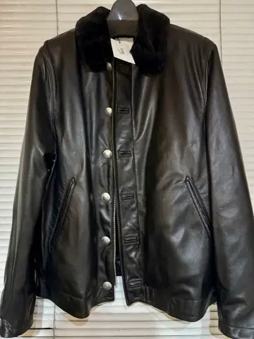 N-1 클라이미 라무 가죽 자켓 샷 반손 가죽 라이더