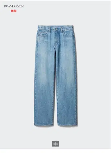유니클로 JW ANDERSON 스트레이트 데님