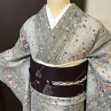 코몬 부풀린 직물 원단 패턴 기장 163 화장 66.5 새상품급