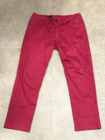 ARMANI EXCHANGE 컬러 팬츠 레드 사이즈 31