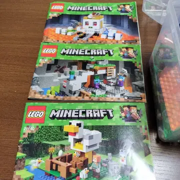 LEGO Minecraft 세트 21140 21141 21145 중고