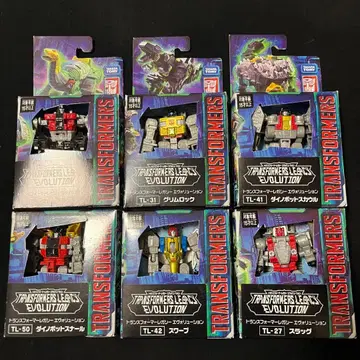 볼카니카스 트랜스포머 레거시 다이노봇 6체 세트