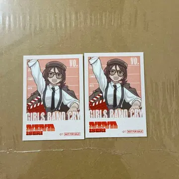 걸즈밴드크라이 걸클 이세리 니나 타워 레코드 구매 특전 포토 카드