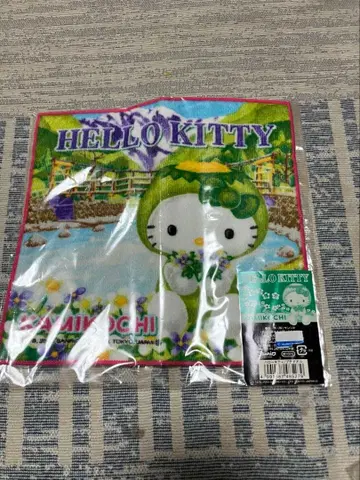 헬로키티 펭귄 타월 약 34cm