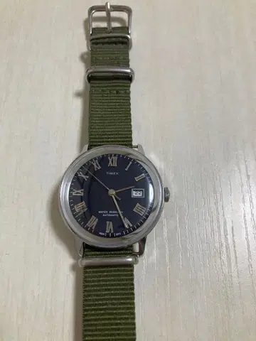 TIMEX 타이맥스 자동 와인딩 70년대 작동 새상품급