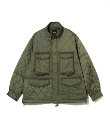 BEAMS 크레이지 퀼트 필드 자켓