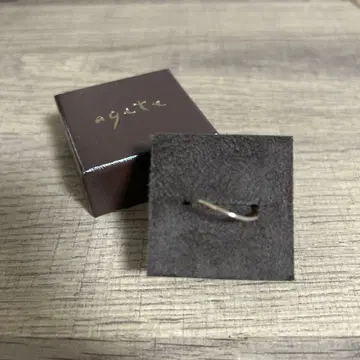 아가트 웨이브 반지