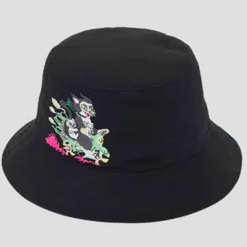 이시쿠로 아야코 바이커 캣 버킷 햇 키치키치 서커스단