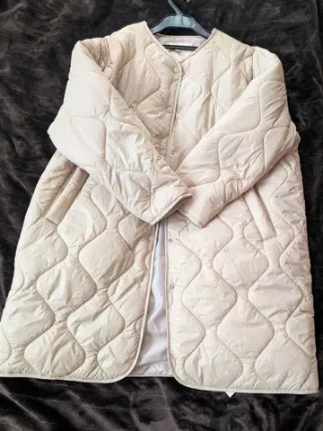 zootie: 에어리 나일론 퀼팅 코트 새상품 미사용