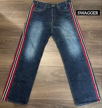 [ 레어 ] SWAGGER 스와거 데님 팬츠