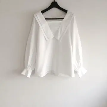 SHIPS any 쉽스에니 소프트 컬러 블라우스 FREE 화이트