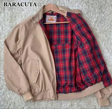 새상품급 바라쿠타 G9 해링턴 자켓 빅 사이즈 XL 베이지