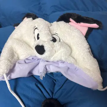 101마리 강아지 플리스 후드 귀 포함