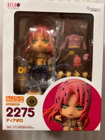 죠죠의 기묘한 모험 황금의 바람 디아볼로 넨도로이드 피규어 새상품