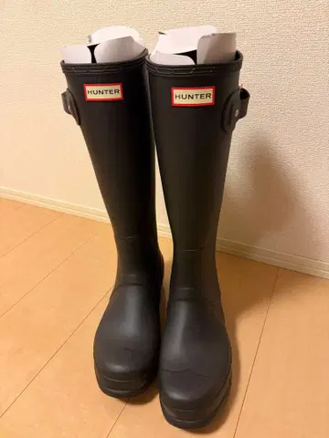 HUNTER 블랙 장화