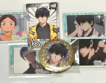 요타카 준 메달리스트 캔뱃지 카드 세트 애니메이트