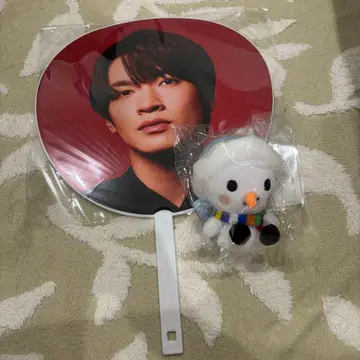 Snow Man 부채와 키링