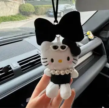 헬로키티 봉제 인형 키링