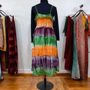 SALE 염색 상태가 깔끔한 에스닉 원피스