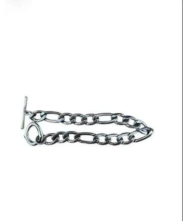 실버 체인 팔찌 T바식