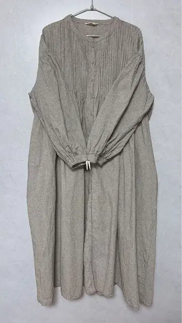 사만사 모스모스 면린넨/데님 핀턱 원피스 사만사 모스모스