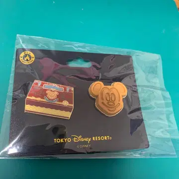 디즈니 핀 배지 미키 파크 후드 와플