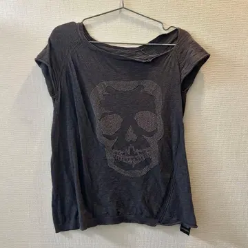 ZADIG & Voltaire 데미지 상의 시크 스타일 V 피치T