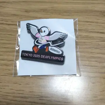 TOKYO 2025 데플림픽 핀 배지 육상
