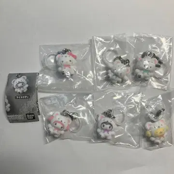 산리오 포근포근 스노우 표시 액세서리 표시 참