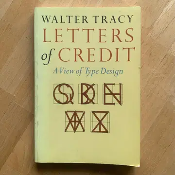 LETTERS OF CREDIT / Typography / 영어
