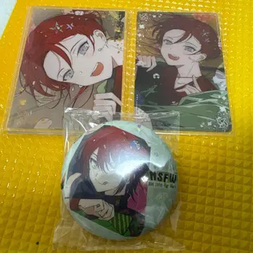 디어보 중국 에이다쉬 아크릴 카드 특전 클리어 카드 캔뱃지