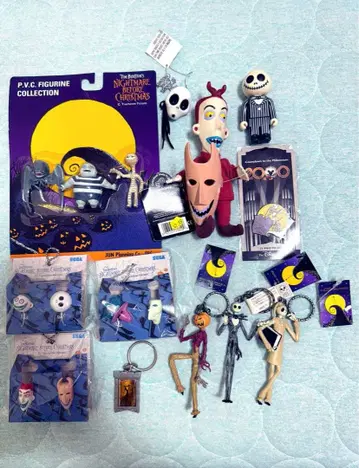 나이트메어 비포 크리스마스 피규어 컬렉션 빈티지 세트
